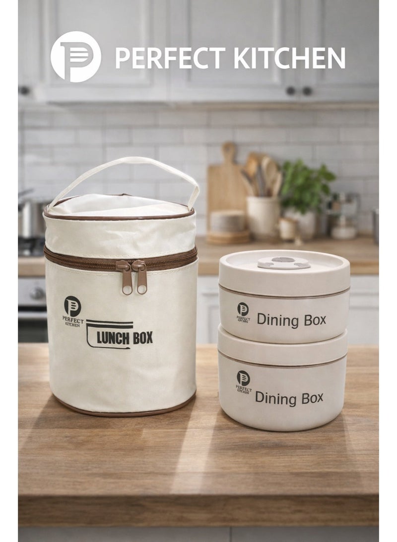 بيرفكت كيتشن طقم علبة غداء 1000 مل- - Image 2